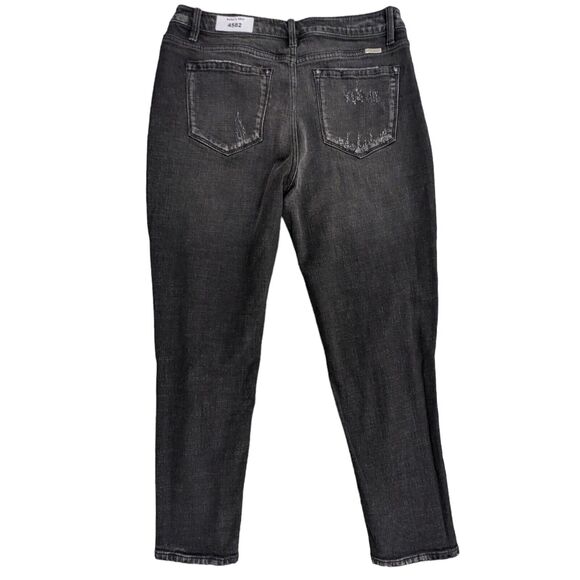 KanCan Skinny Leg Jeans Women‎ Size 13/30 Distressed Black Style# KC7133BK - Picture 4 of 14